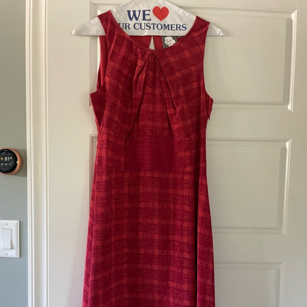 Anthropologie silk dress